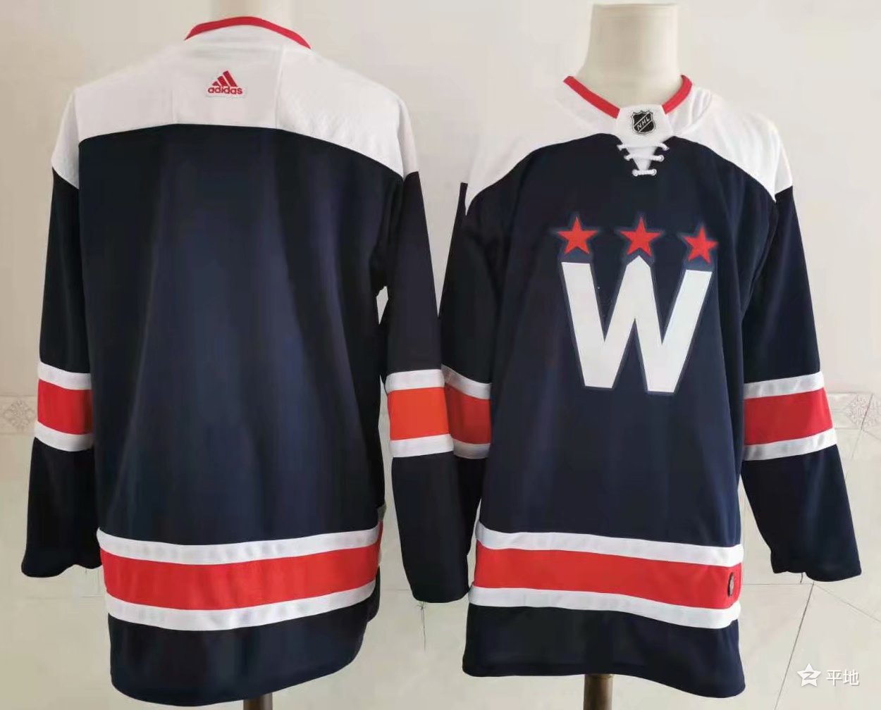 2021 Men Washington Capitals Customized blue Adidas Hockey Stitched NHL Jerseys->customized nhl jersey->Custom Jersey